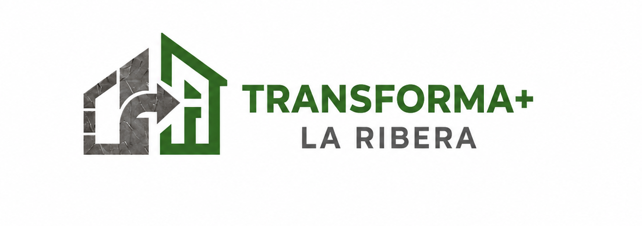 Logotipo de Transforma+ La Ribera